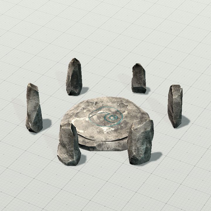Portal with Menhirs