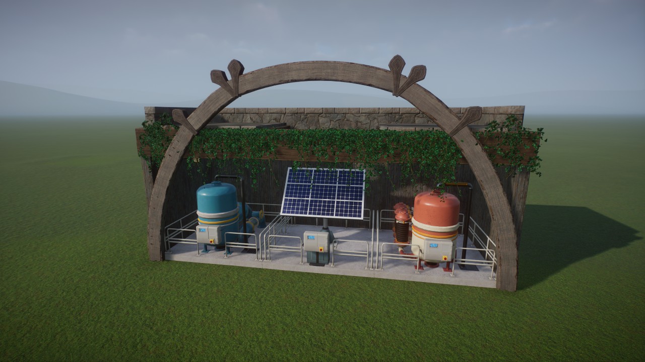 EZoo Solar and Water Treatment with Ivy
