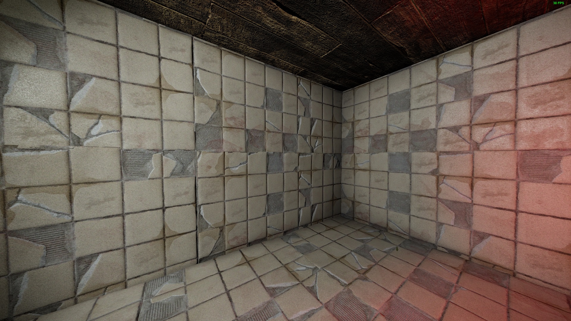 Damaged Tiles Rug