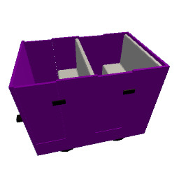 Train Car - Purple