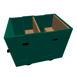 Train Car - Teal 2