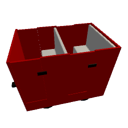 Train Car - Red