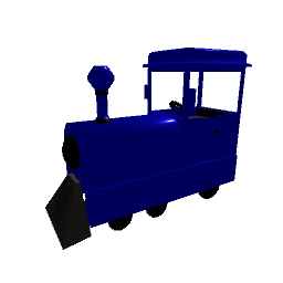 Train - Blue