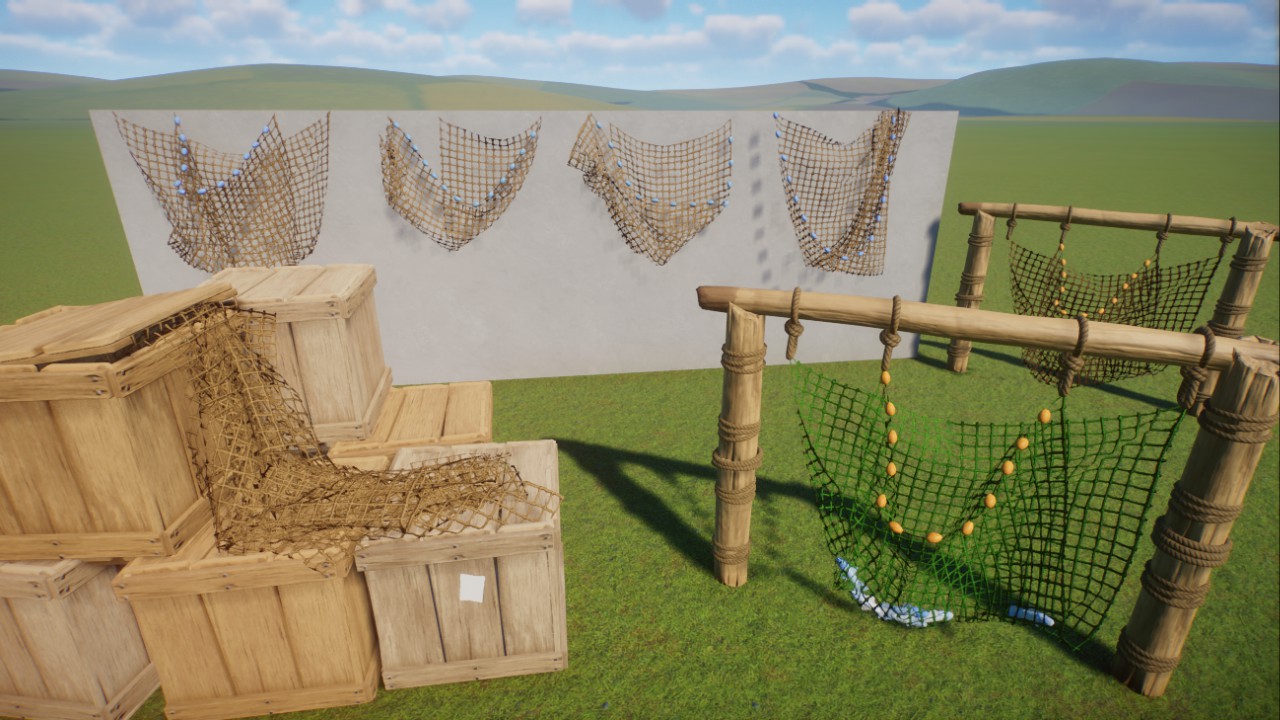 Deco/backstage items used in my Oceania pier/wharf