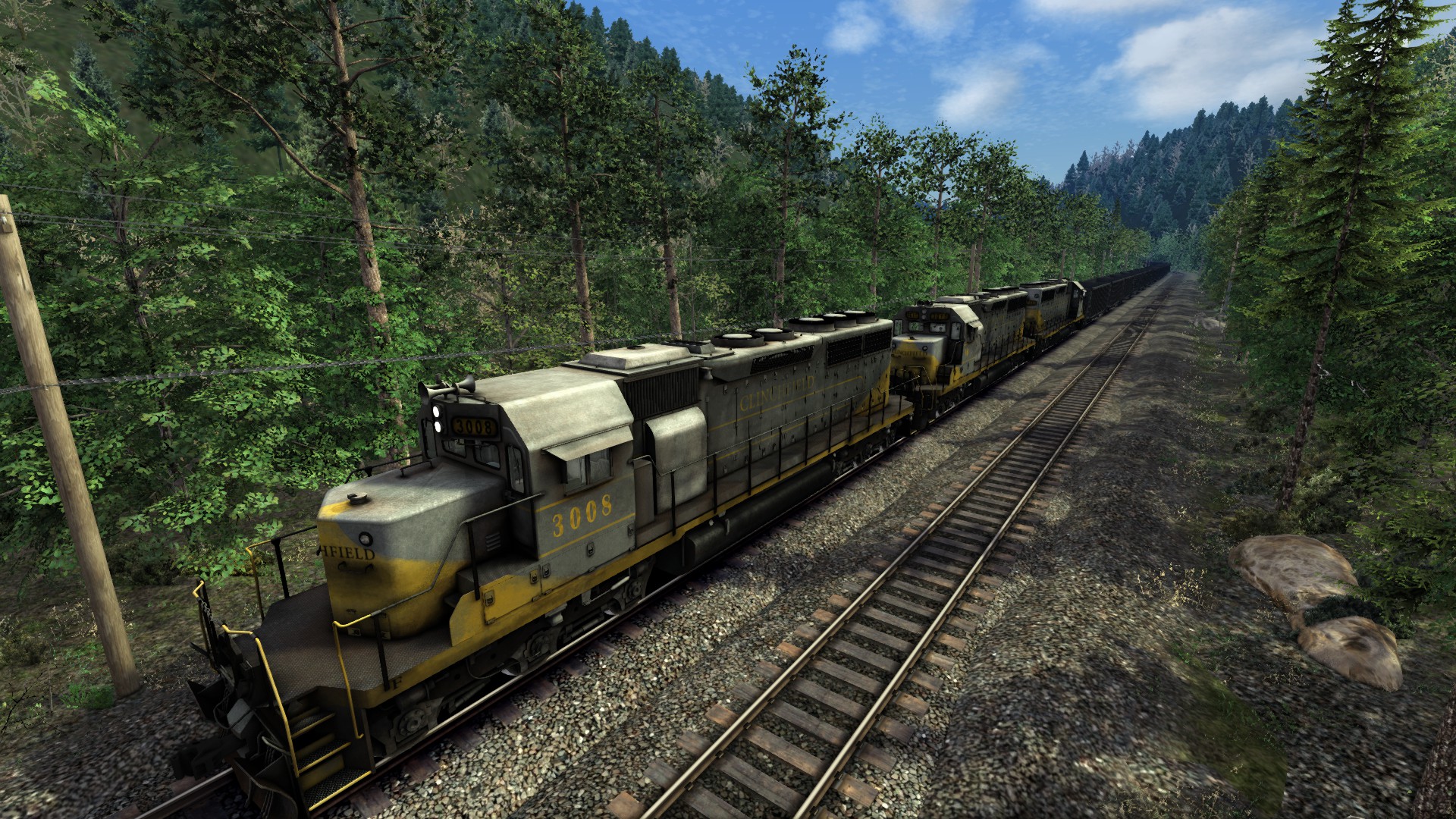 147 USA Family Railway yard Clinchfield Railroad Part 8 Towers
