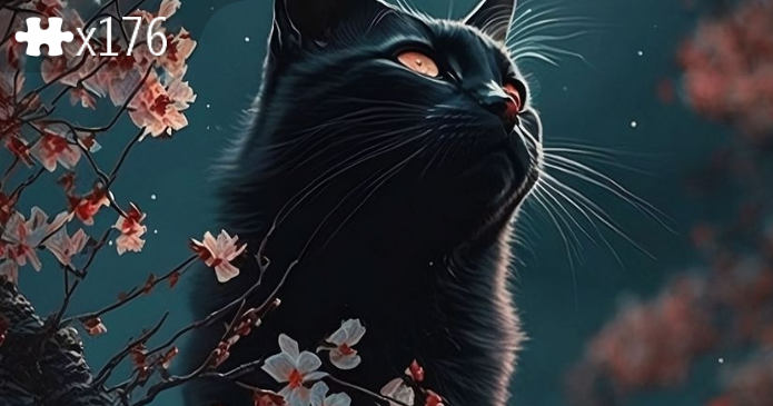 Black sakura