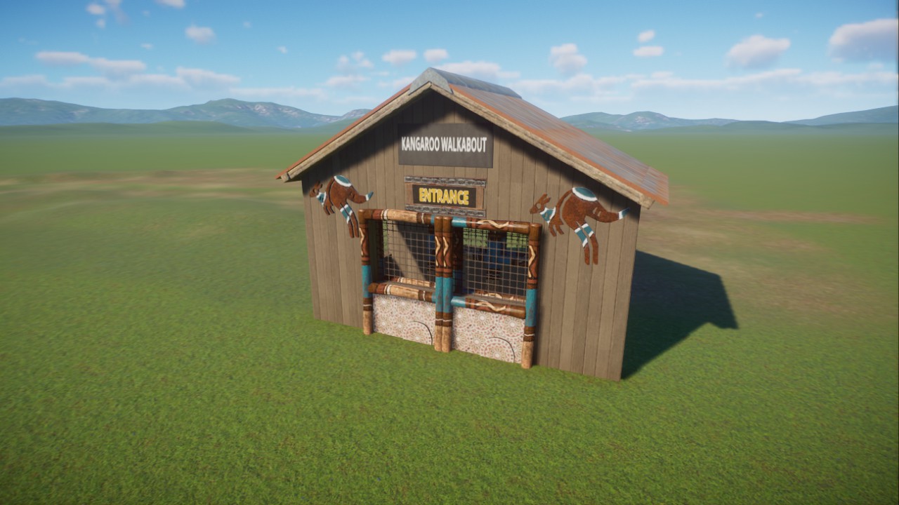 Kangaroo Walk-in Entrance