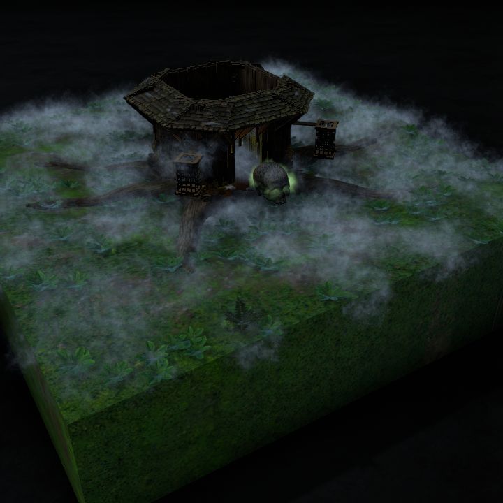 Baba Lysagas Hut - CoS - Barovia