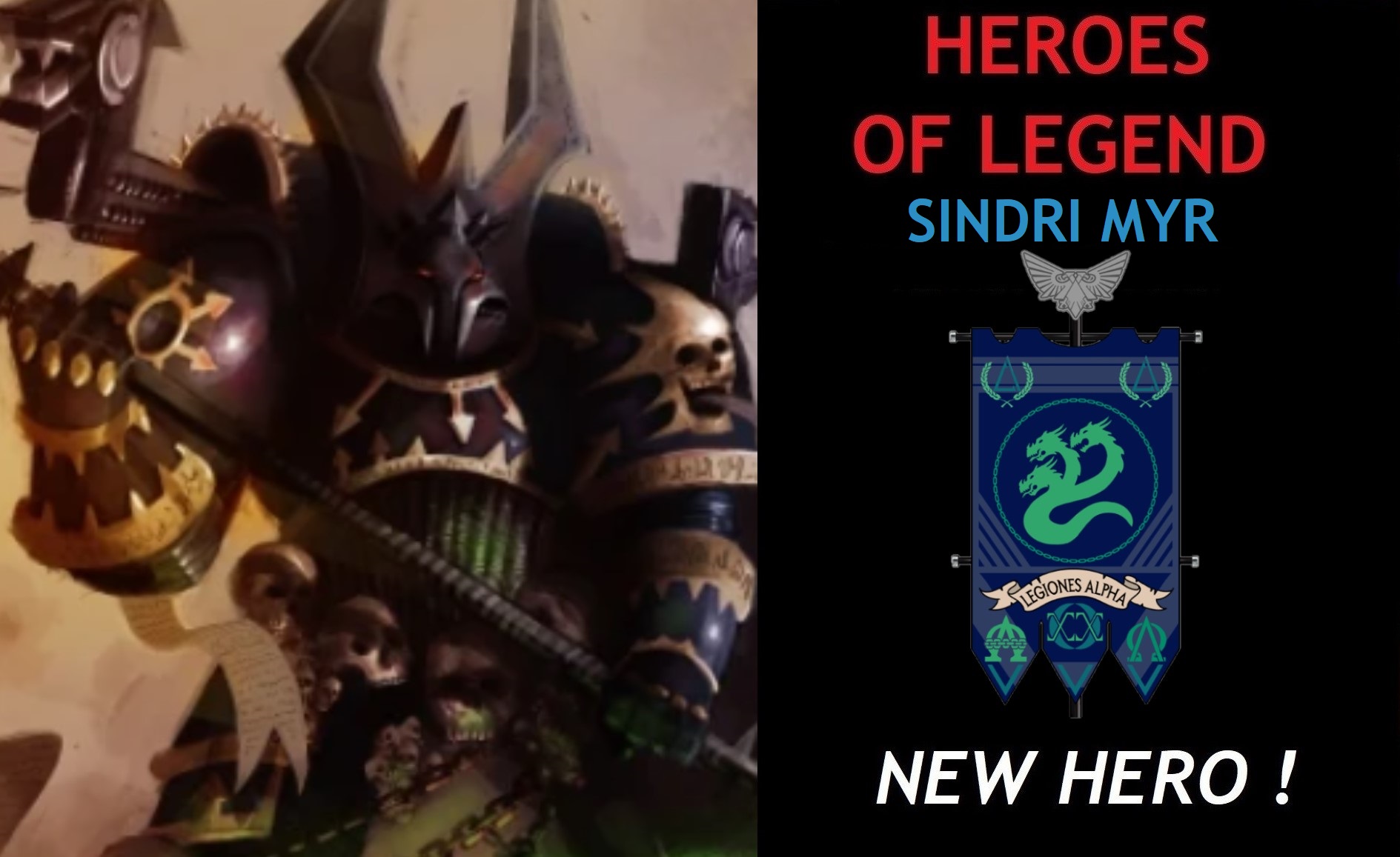 HEROES OF LEGEND - SINDRI MYR (New Hero)