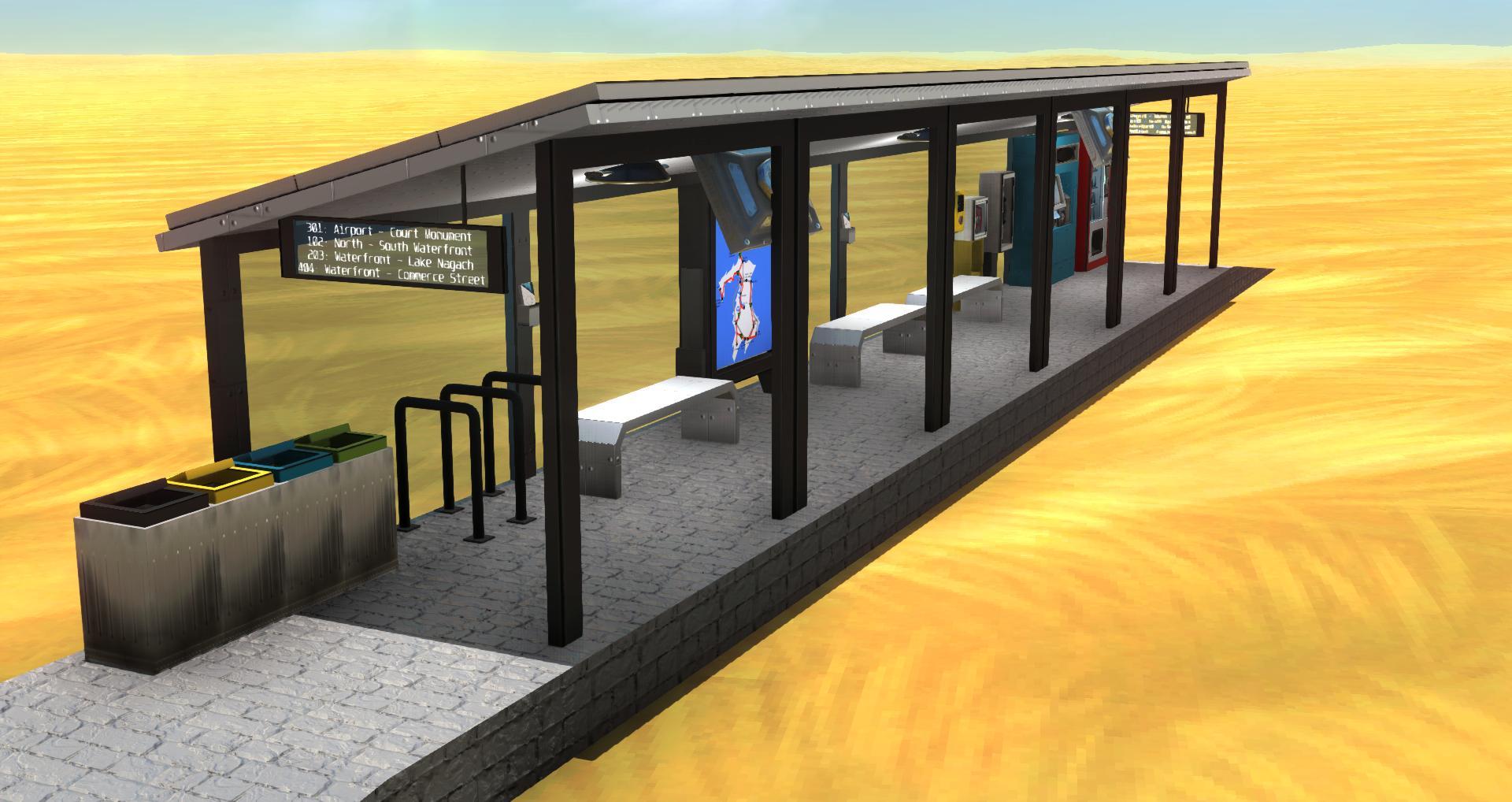 Urban Bus Shelter