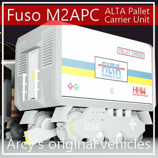 Fuso M2APC Alta Pallet Carrier Unit