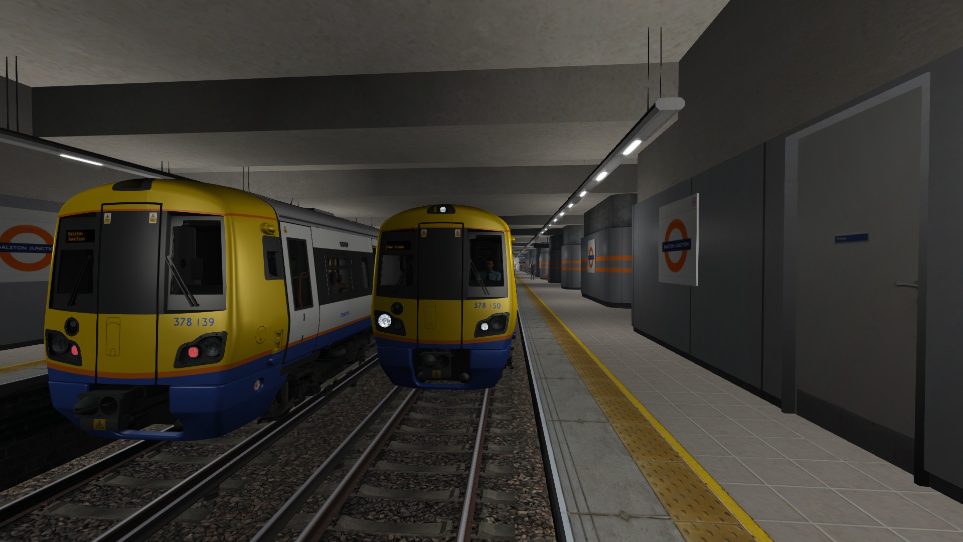 [378] E1. 9H05: Battersea Park - Dalston Junction - New Cross