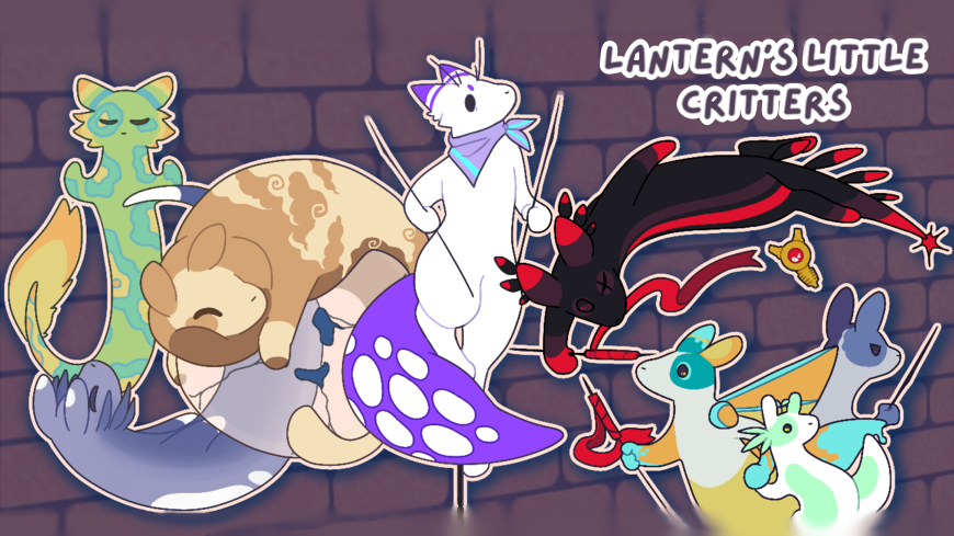 Lantern's Little Critters (9 DMS Skins + Recolorable Greyscales)