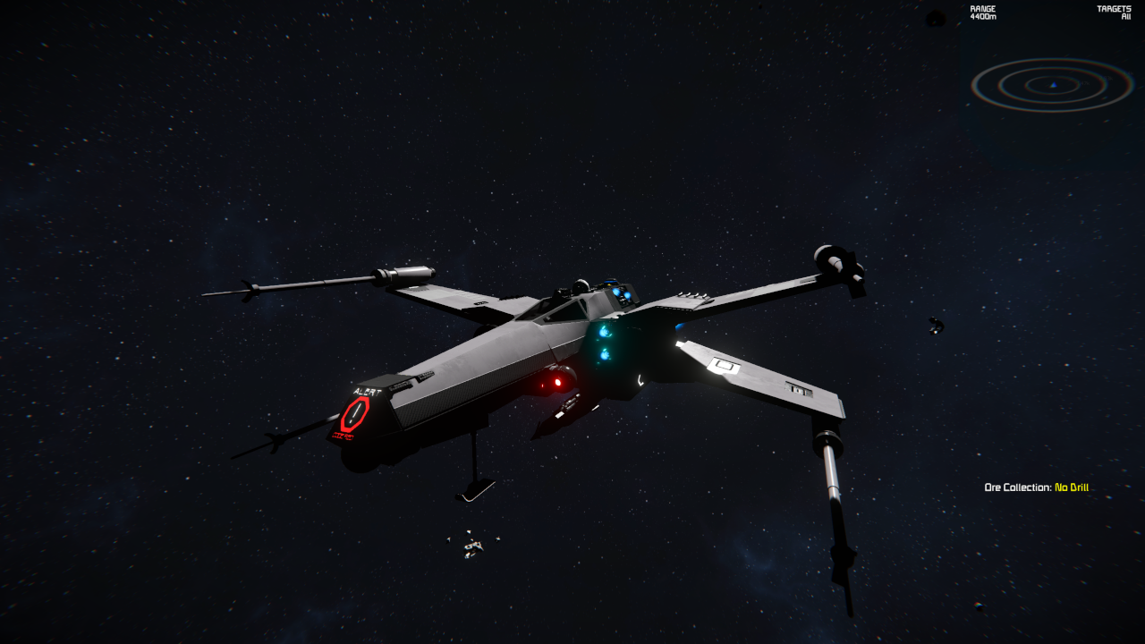 Star Wars X-Wing Fighter (Heavily Modded Version)
