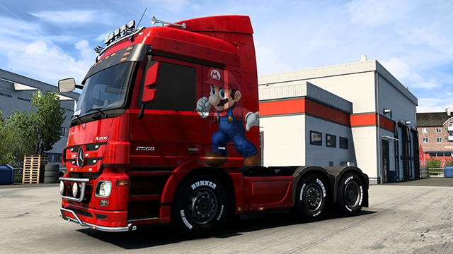 MARIO Paintjob for the MERCEDES 2009