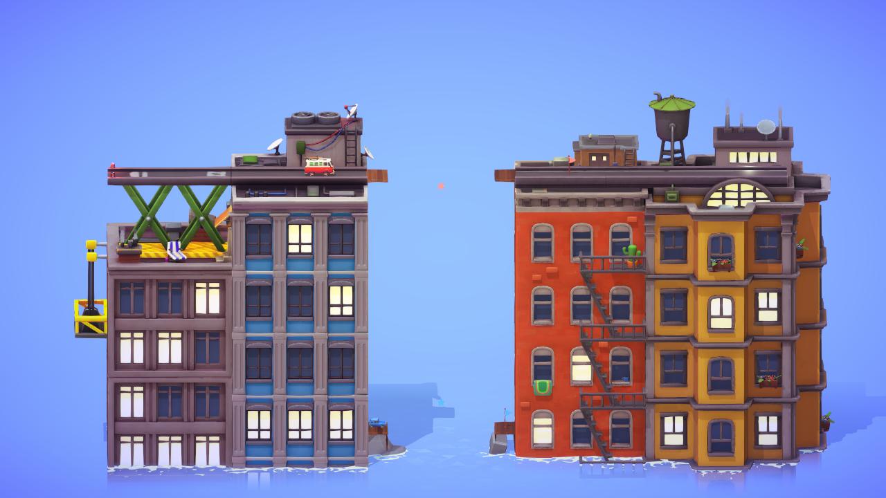 Skyscraper scafold
