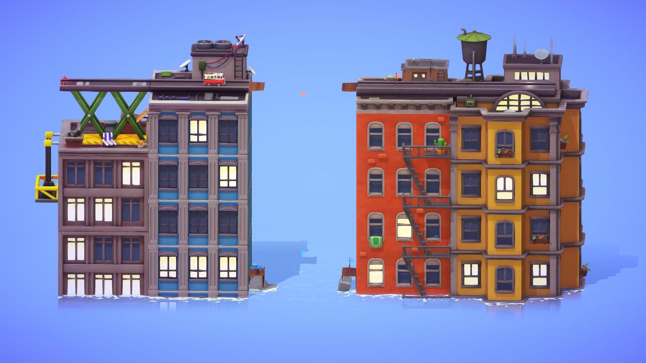 Skyscraper scafold