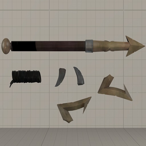 Team Fortress 2 Enhanced The Tipsy Trident (Prop)