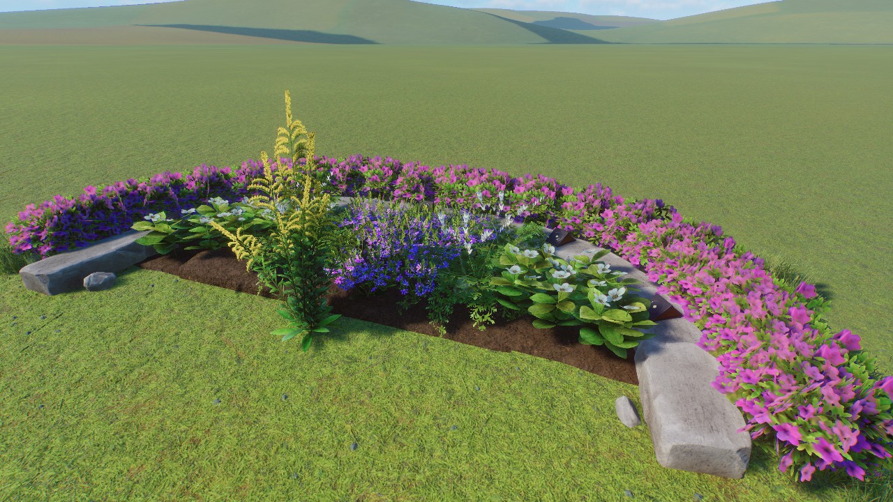 Double Bench Decor