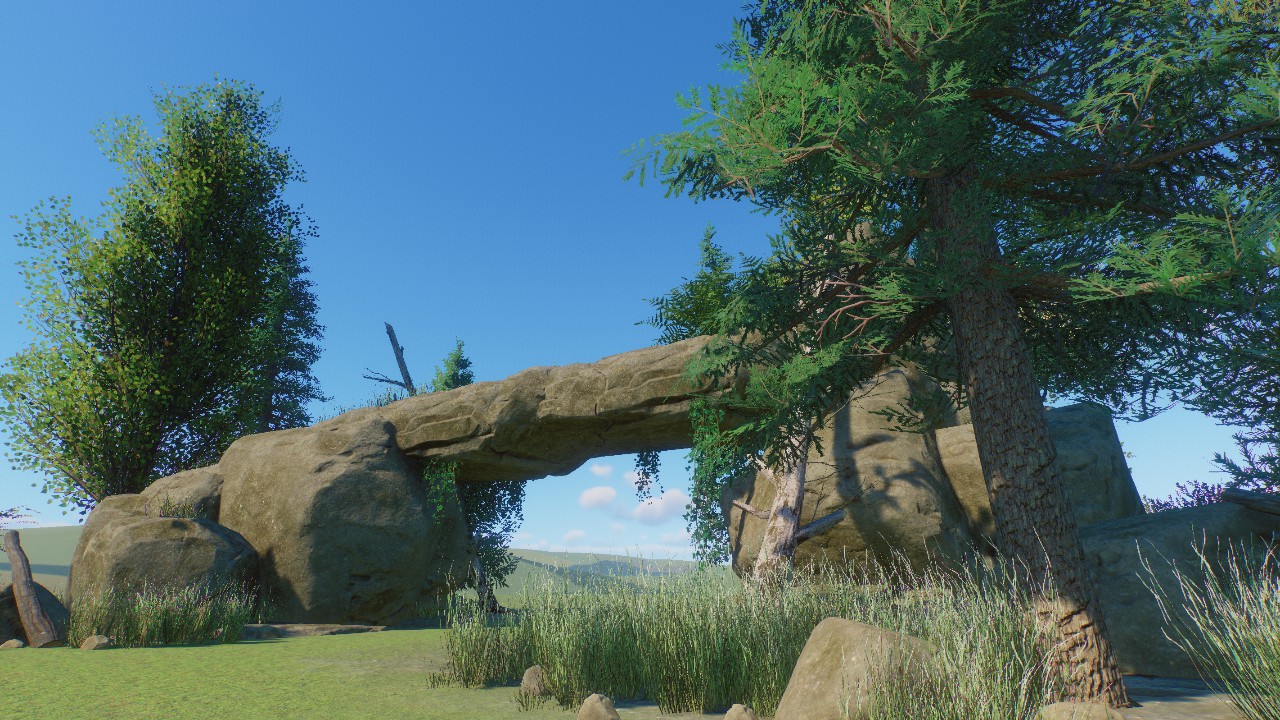 Rockformation With Trees 6