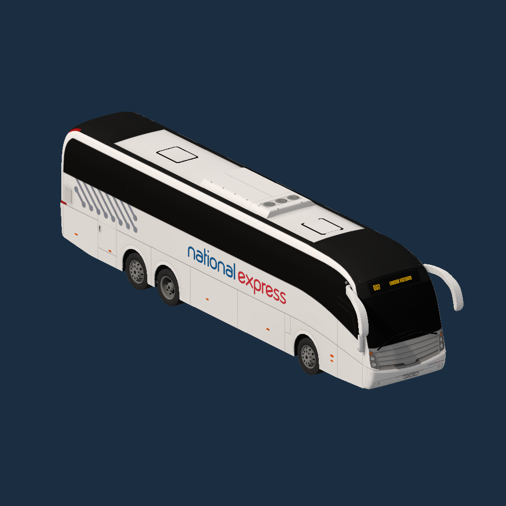 National Express Levante 1 triaxle