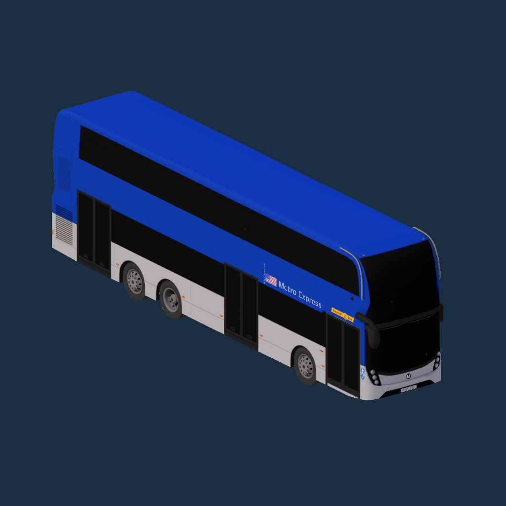 LA Metro Express Enviro500