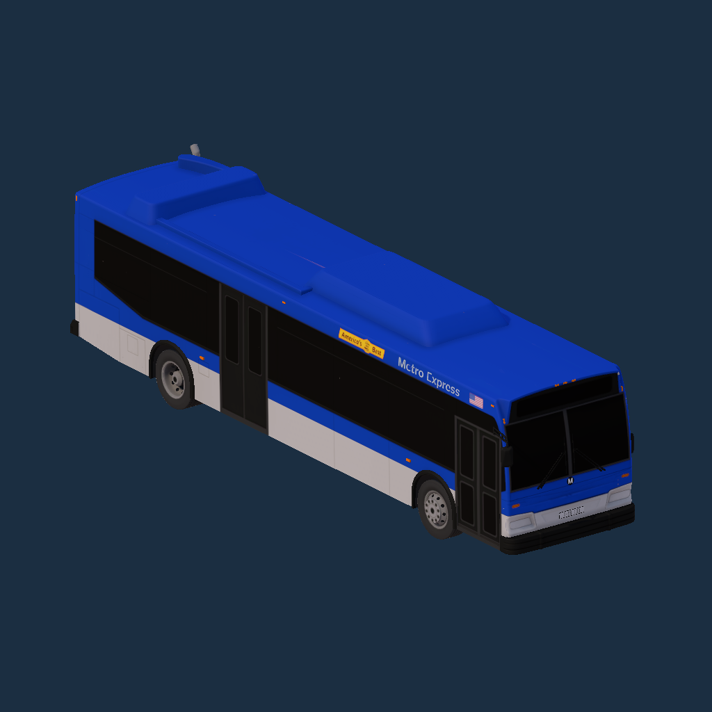 LA Metro Express Orion VII