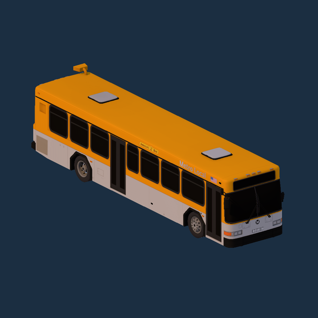LA Metro Local Low Floor Diesel