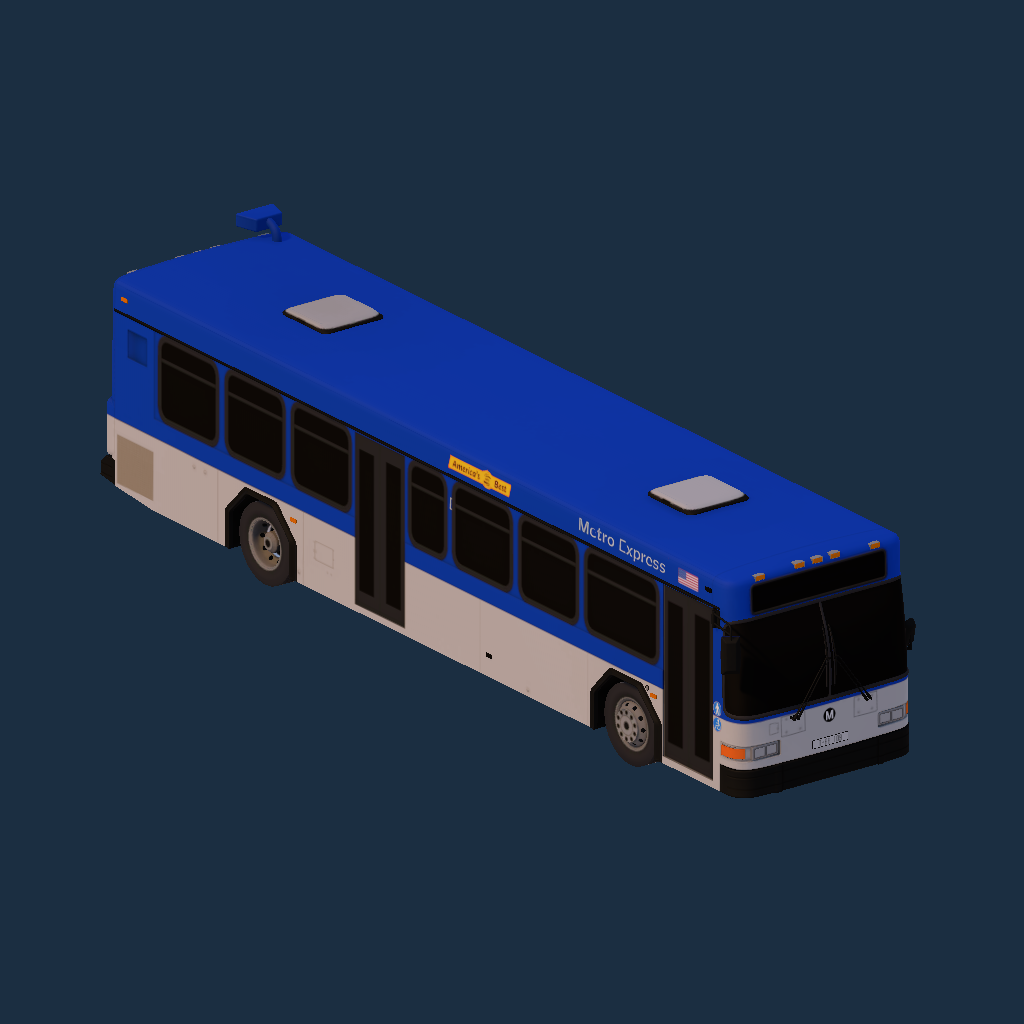 LA Metro Express Low Floor Diesel