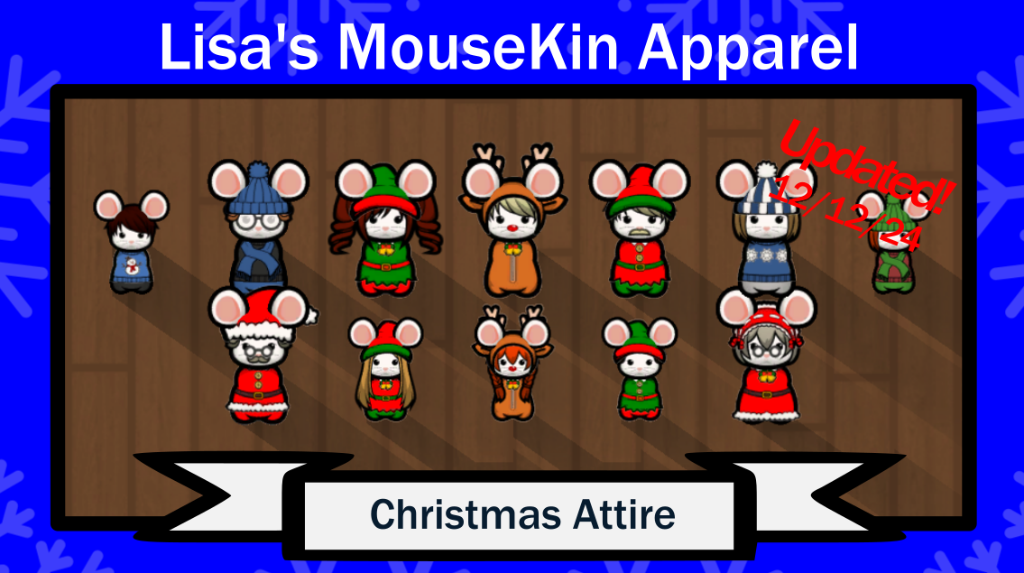 Lisa's Mousekin Apparel: Christmas
