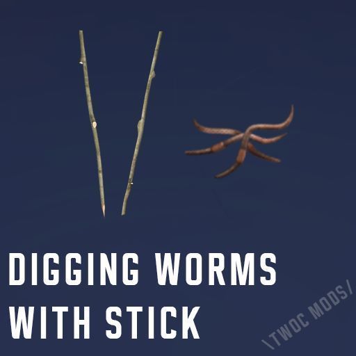 TWOC_DiggingWormsWithStick