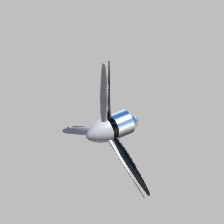 Contra-rotating Prop shaft (ccw)