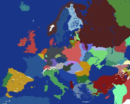 Europe Map 1919