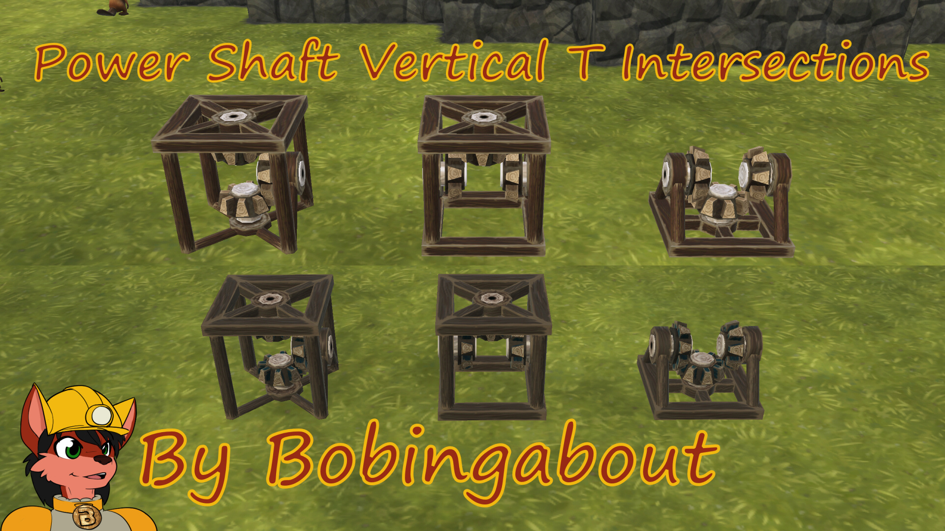 Bobingabout Vertical T Power Shafts [Depreciated]