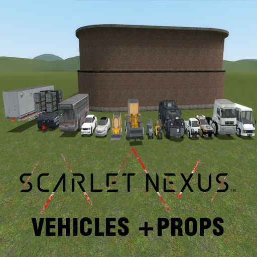 [simfphys] Scarlet Nexus vehicles pack