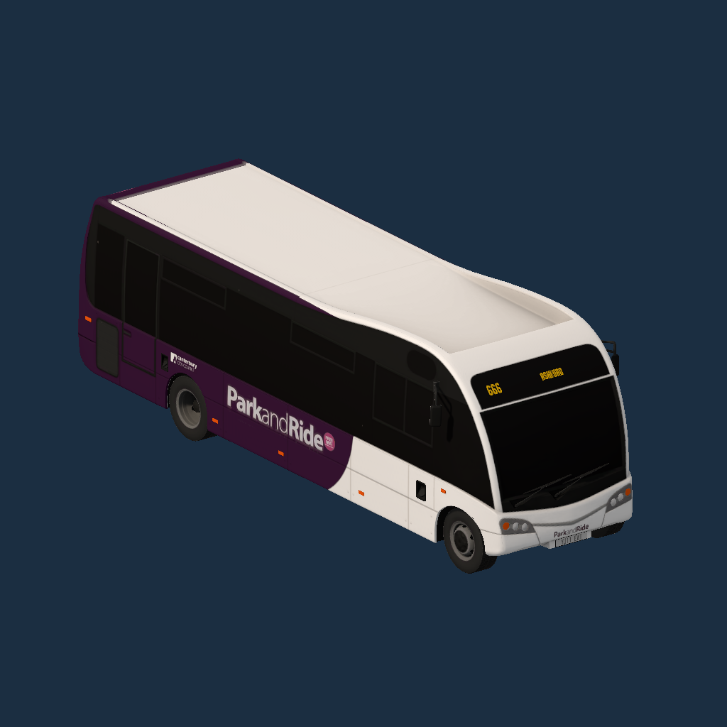Canterbury park and ride Optare Solo