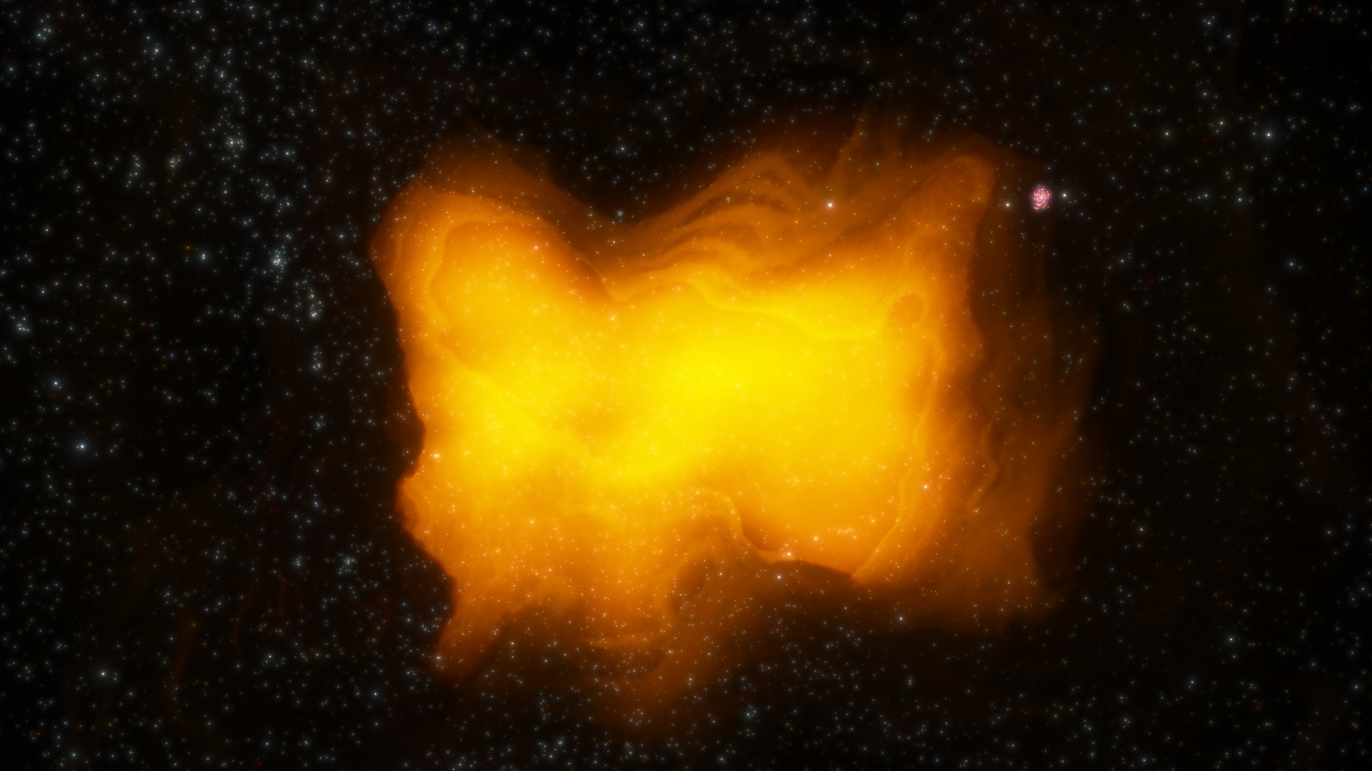 Biggest Nebula Possible