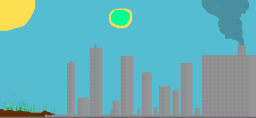 the explosion of an extraterrestrial portal in a huge metropolis