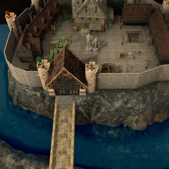mountain stronghold