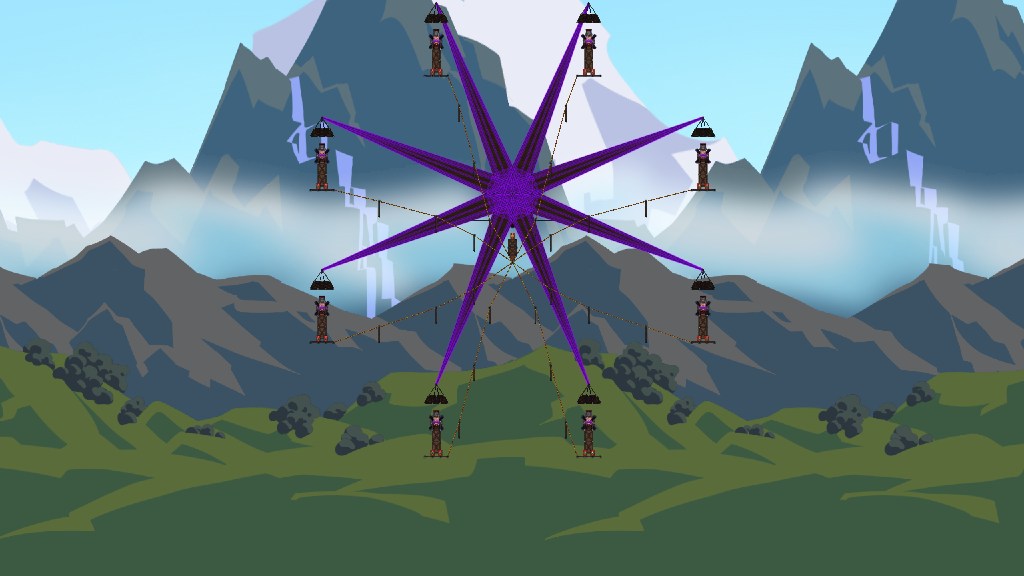4v4摩天车仑