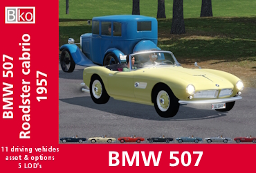 BMW 507 Roadster cabriolet