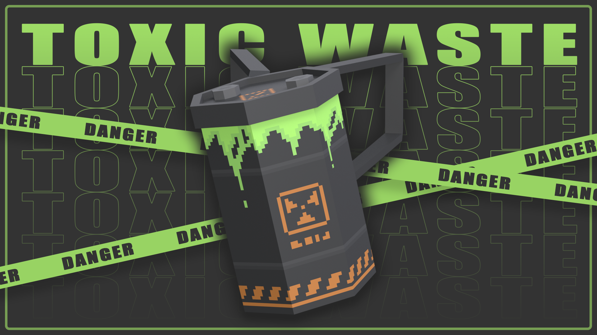 Toxic Waste Backpack [Halloween, Emission]
