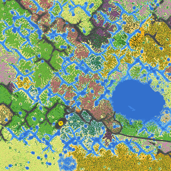 Multi - Biome World