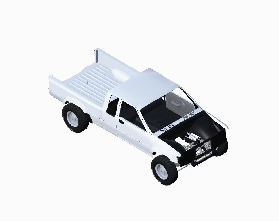 unfinished Toyota Pickup