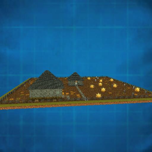 Large Cematary with Vlads cript and a house