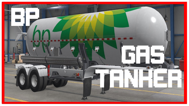 BP Gas Tanker Trailer