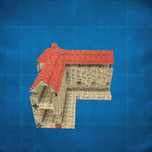 Castle Wall Corner 1