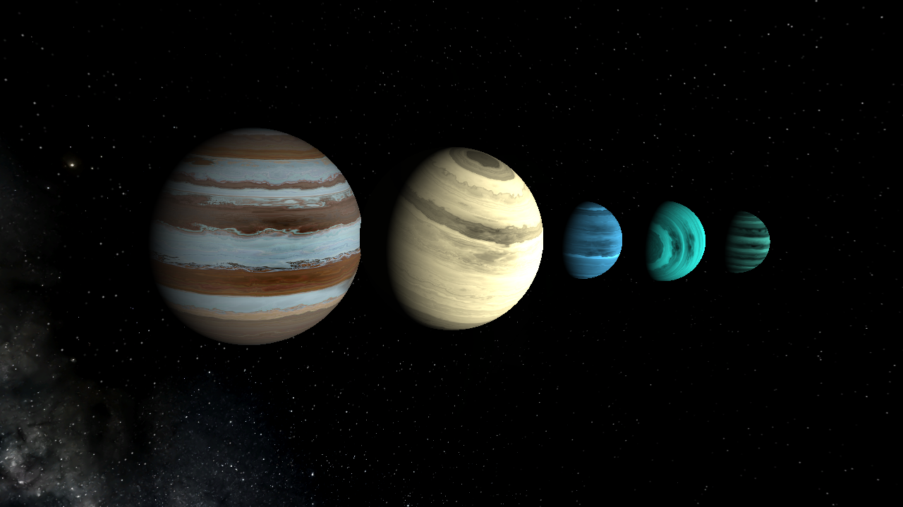 My Hyper Realistic Gas Giants