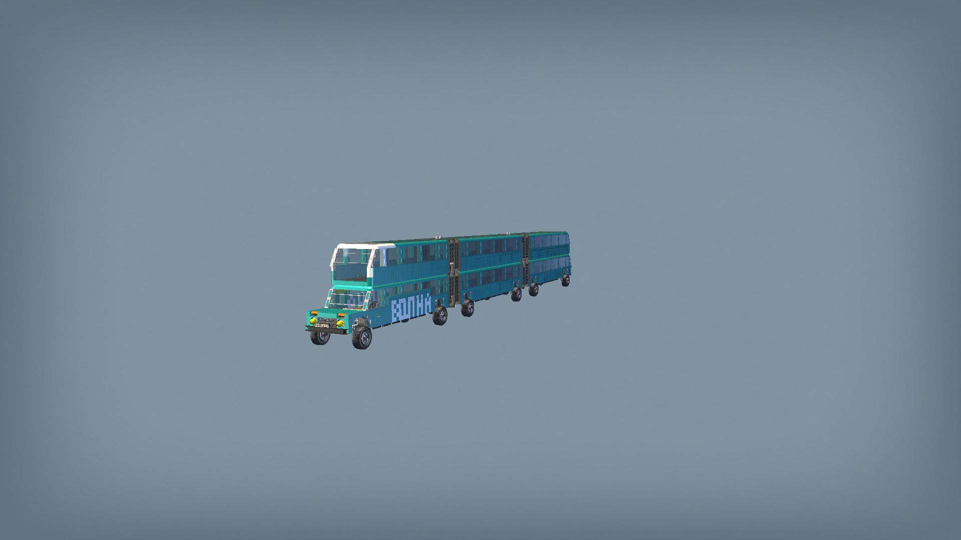 The Long Niva 2121 "Wave" RoadTrain