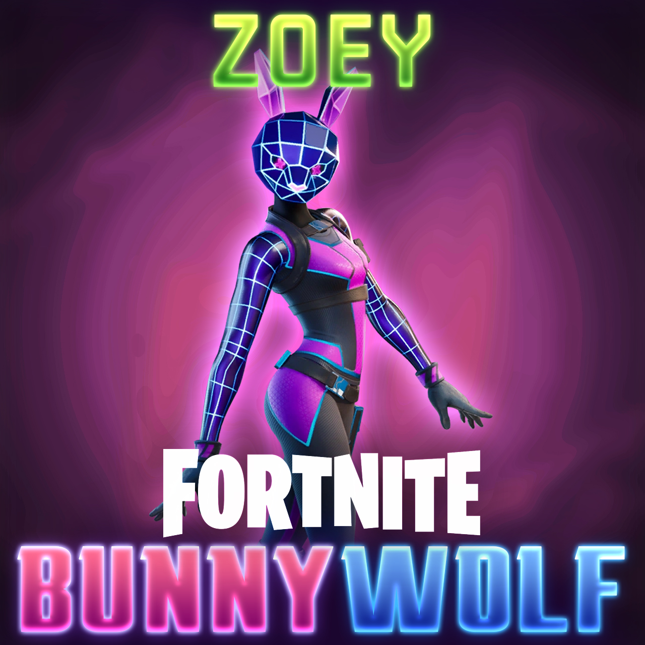 [COMM] Fortnite: BUNNYwolf - Zoey
